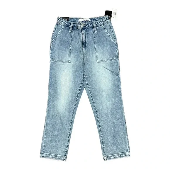Joes Jeans High Rise Straight Crop Jeans 25
